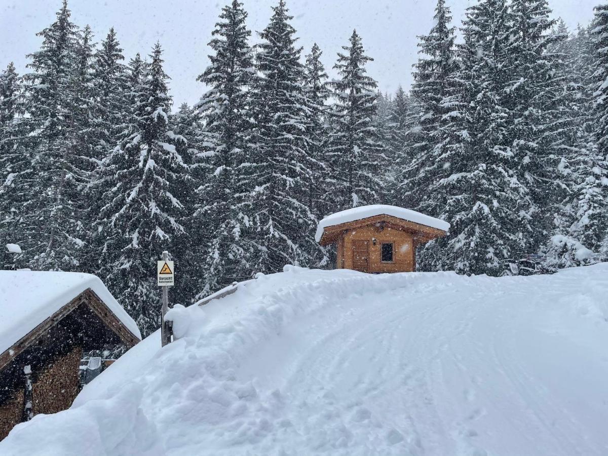 Wasserfallhütte Saalbach Exterior foto